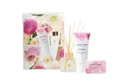 Linden Leaves: Pink Petal Hand Cream, Soap & Diffuser Gift Set