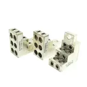 Lot of 3 ABB RA5239802 Terminal Block Lugs 3-Poles, 14-2 AWG, For 140G Breakers