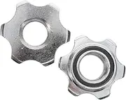 MOTHNUR 2pcs Dumbbell Bar Extension Barbell Clamps Dumbbell Nut Bar Clips Barbell Locks Weight Clips Weight Collars for Barbell Weight Clamps Barbell Collar Weight Bar Clamps