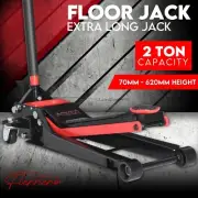 2 Ton Low Profile Trolley Jack Hydraulic Floor Car Lifter Dual Pump 70-620MM +S