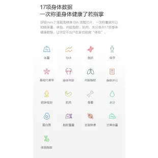 【台北現貨 當日出貨】小米有品 雲麥好輕mini2 連米家App 米家體脂秤系列 智能體脂計 體重計  統計表2 E