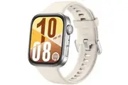 Huawei Watch FIT 4 Smart Watch - White with Flouroelastomer Strap 1.82" AMOLED