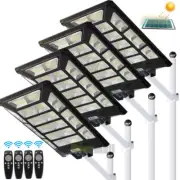 2000W Solar Security Lights Outdoor LED PIR Motion Sensor Flood Garden Light US