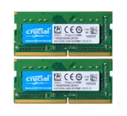 For Crucial 2pcs 8GB PC4-19200 DDR4 2400T SODIMM Laptop Memory RAM CT8G4SFS824A