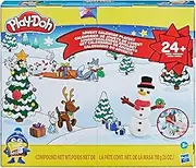 Play-Doh - Advent Calendar - Over 24 Surprise Accessories - 24 Playdoh Tubs of Non-Toxic Dough - Assorted Colours - Sensory Toys for Kids - Girls - Boys - Arts and Crafts Activities - F2377 - Ages 3+