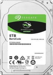 Seagate BarraCuda 5TB Internal Hard Drive HDD 2.5 Inch SATA 6Gb/s 5400 RPM 128M