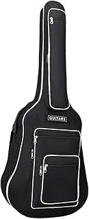 Ｓｉｍｈｏａ Guitar Bag Gig Bag Thick Padding Anti Scratch Backpack with Pocket Acoustic Guitar Case Carrying Bag for Classical Guitar