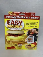 Easy Eggwhich Microwave Egg Cooker As Seen On TV NEW