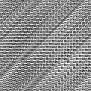 B/W TRIP Words BLOTTER ART perforated tabs psychedelic art