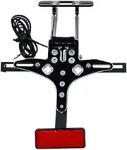 Motorcycle plate mount For BMW S1000RR S1000 RR S 1000RR S 1000 RR 2012 2013 2014 2015 2016 Motorbike License Plate Holder Frame With Light