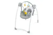 Ingenuity Sun Valley Milestone Baby Infant Newborn Portable Swing Grey 0m+