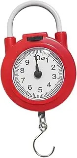 [INOOMP] 2pcs Spring Balance Luggage Weight Scale Bag Weighing Scale for Luggage Digital Luggage Scale Bag Weight Scale Luggage Scales Kitchen Scale Dial Weight Scale Travel Scale Bag Scale