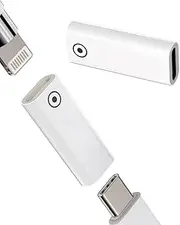 USB C Female to Lightning Female Charging Apple Pencil Dongle (2 Pack) 1st Generation Pen Charger Adapter Accessories Ipencil Type C Connector Thunderbolt 3 4 Cable Converter ip-1D
