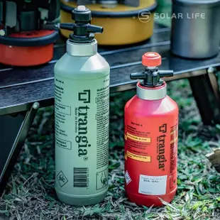 【Trangia】瑞典Fuel Bottle 燃料瓶 經典紅0.3L(汽油瓶燃油罐汽化爐燃料壺去漬油瓶煤油酒精瓶)