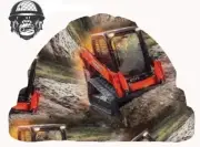 Custom Hydrographic Safety Hard Hat Mining Industrial MSA CAP SKIDSTEER