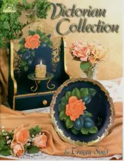 A Victorian Collection Tracey Sims Floral Decorative Painting Pattern Craft Book