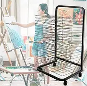 Art Drying Rack Paint Drying Rack Art 20 Tier Metal Artwork Storage Display Rack Art Drying Rack for Classroom Painting Crafts