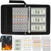 Coin Collection Book Holder for Collectors, 512‬ Pockets Coins Collecting Alb...