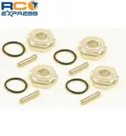 GPM Racing Monster Gt Silver Aluminum 14x5mm Drive Adaptor AGM1010E08