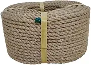 Matsuura Industry Jute Hemp Rope, 0.2 inches (6 mm) x 166.4 ft (50 m), Jute-Hemp-Rope-6 x 50