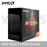 AMD Ryzen 9 5950X Vermeer Desktop Processor 16Core 32Thread 3.4GHz 7nm DDR4 105W