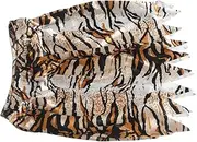 Ipetboom Leopard Print Short Skirt for Adults Unisex Animal Costume for Jungle Parties Halloween and Festivals Comfortable and Breathable Polyester for Cosplay and Themed Events