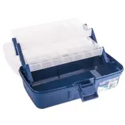 Jarvis Walker 2-Tray Clear-Top Tackle Box