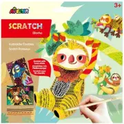 Scratch Art Kit (Sloths) - Avenir