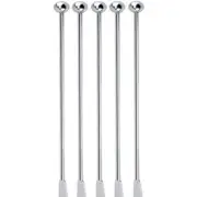 5 Pcs Reusable Swizzle Sticks Coffee Stirrers Beverage Stir Sticks1822