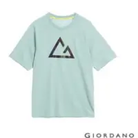 在飛比找蝦皮購物優惠-全新 GIORDANO 男裝G-motion快乾棉T恤 -