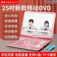 在飛比找Yahoo!奇摩拍賣優惠-金正行動DVD播放器cd光碟機光碟vcd家用兒童evd小電視