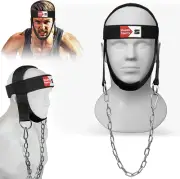Stealth Sports Neck Harness with Adjustable Chin & Head Straps – Thick Neopre...