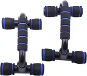 Home Push Up Bar - Push Up Stands Handle | Ergonomically Designed 2pieces Handstand Bar | Workout Stand Bars Strength Training | Single and Double Bar Exercises Helper for Home Gym