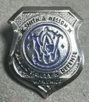Smith And Wesson Shield Badge Lapel Pin S&W Public Safety And Defense Police New