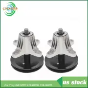 2 Pack Fits For Troy Bilt MTD Spindle Assembly W/Pulley Bolt 618-06991 918-06991