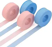 4 Rolls Lash Extension Tape for Lash Extensions Eyelash Tape Micropore Tape Silicone Lash Tape Lash Tape Sensitive Tape Breathable Waterproof Gel Tape Blue Pink