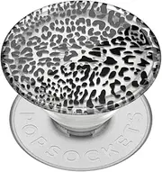 PopSockets Plant-Based Phone Grip with Expanding Kickstand, Eco-Friendly - Black Leopard