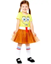 Girls SpongeBob Dress Costume