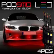Underbody Rock Red Accent LED Light Under Car Neon Glow Kit for Subaru Impreza (for: Subaru)