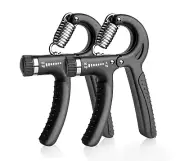 Adjustable Hand Grip Strengthener, 22-132 Lbs Resistance Forearm Exerciser
