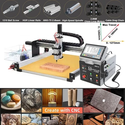 ULTIMATE Bee with DDCSV4.1 4Axis Offline Control CNC Engraving Machine Full Kit