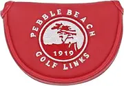 HISTAR Pebble Beach Magnetic Closure Golf Small Mallet Shaped Putter Cover for Scotty Cameron