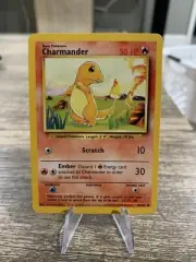 GOOD Pokemon TCG Base Set Charmander 46/102 @ 1999 Wizards - 11