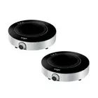 2x 26cm Smart Electric Induction Cooktop Portable Kitchen Cooker Cookware