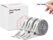 Label Maker Tape for D11/D110/D101 Label Maker, 14 X 40 Mm (0.55'' X 1.57'') 160