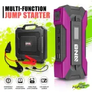 Portable Power Bank 15000mAh Gas/Diesel Car Charger Jump Starter Booster Purple