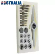 31pcs Mini HSS Tap and Die Tool set Metric Model Making/Watchmaker 1mm-2.5mm