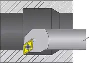 Dorian 55569, S10R-SDUCL-2 Boring Bar for DC_T 21.51 Inserts