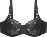 [Generic] Wireless Bras for Ladies Underwired 36C White Strapless Women T Shirt Multi Pack Sports Non Wired Full Support Backless Bra Push Up Womens Lace Bralettes Plus Size Front Fastening