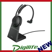 Jabra Evolve2 65 MS Mono Bluetooth Headset (USB Dongle + Charging Stand)
